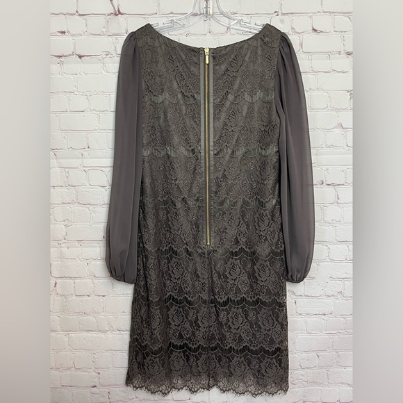 Eliza J Lace Overlay Mini Dress - Picture 7 of 14